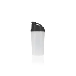 Butelka sportowa 700 ml, shaker / Czarny V7468-03