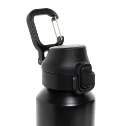 Butelka sportowa 600 ml Via / Czarny P437.5001
