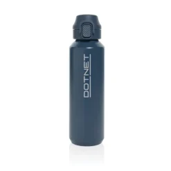 Butelka sportowa 600 ml Via / Niebieski P437.5025
