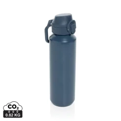 Butelka sportowa 600 ml Via / Niebieski P437.5025