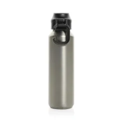 Butelka sportowa 600 ml Via / Srebrny P437.5002