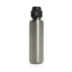 Butelka sportowa 600 ml Via / Srebrny P437.5002