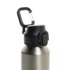 Butelka sportowa 600 ml Via / Srebrny P437.5002