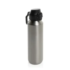 Butelka sportowa 600 ml Via / Srebrny P437.5002