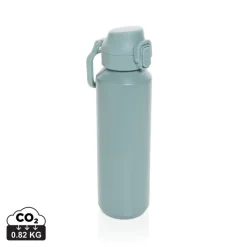 Butelka sportowa 600 ml Via / Zielony P437.5007