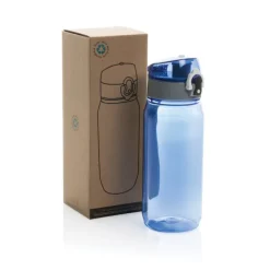Butelka sportowa 600 ml Yide, RPET / Niebieski P437.005