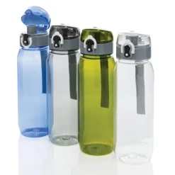 Butelka sportowa 800 ml Yide, RPET / Czarny P437.021