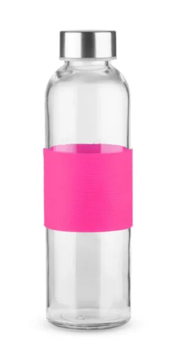 Butelka szklana GLASSI 510 ml / Różowy 16207-21