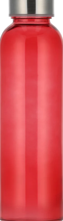 Butelka szklana INDIANAPOLIS 500 ml / Czerwony 139405