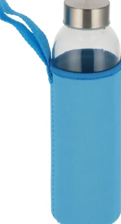 Butelka szklana KLAGENFURT 500 ml / Jasnoniebieski 084224