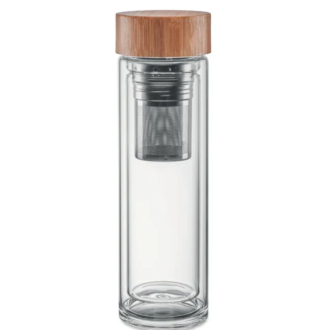 Butelka szklana 400ml / Przezroczysty MO9420-22