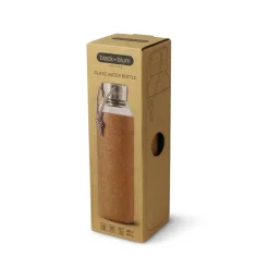 Butelka szklana na wodę 600ml BLACK+BLUM / Oliwkowy B3GR-WB-M010
