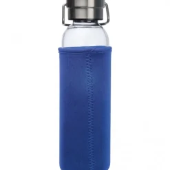 Butelka szklana z pokrowcem 600 ml RAMONA / Czerwony 6318105
