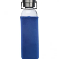 Butelka szklana z pokrowcem 600 ml RAMONA / Czerwony 6318105