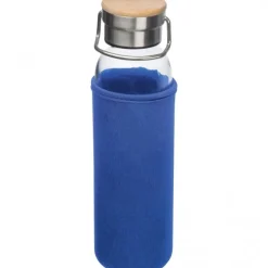 Butelka szklana z pokrowcem 600 ml RAMONA / Czerwony 6318105