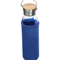 Butelka szklana z pokrowcem 600 ml RAMONA / Czerwony 6318105