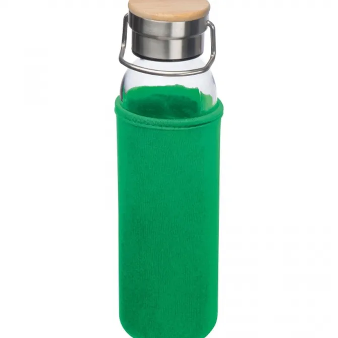 Butelka szklana z pokrowcem 600 ml RAMONA / Pomarańczowy 6318110