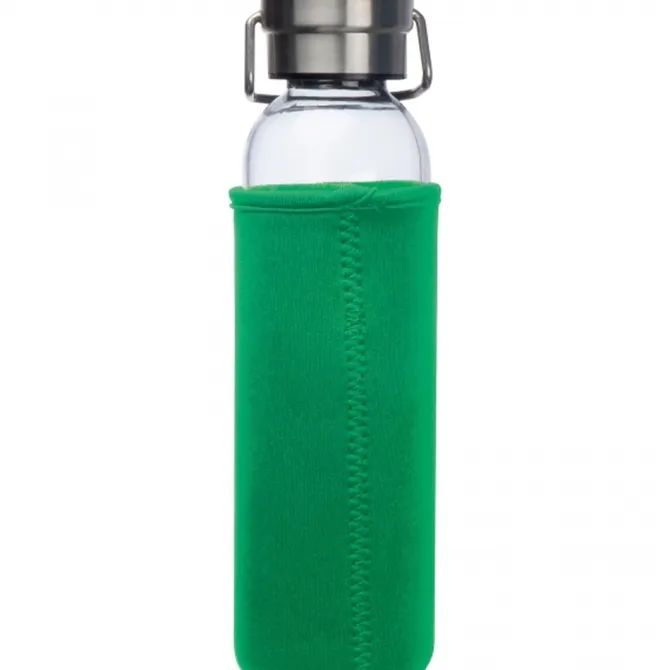 Butelka szklana z pokrowcem 600 ml RAMONA / Pomarańczowy 6318110