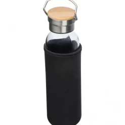 Butelka szklana z pokrowcem 600 ml RAMONA / Granatowy 6318144