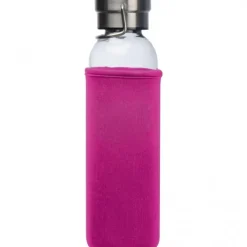 Butelka szklana z pokrowcem 600 ml RAMONA / Różowy 6318111