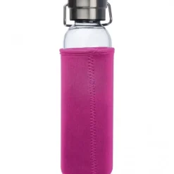 Butelka szklana z pokrowcem 600 ml RAMONA / Różowy 6318111