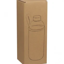 Butelka szklana z pokrowcem 1000 ml JESSICA / Niebieski 6242704