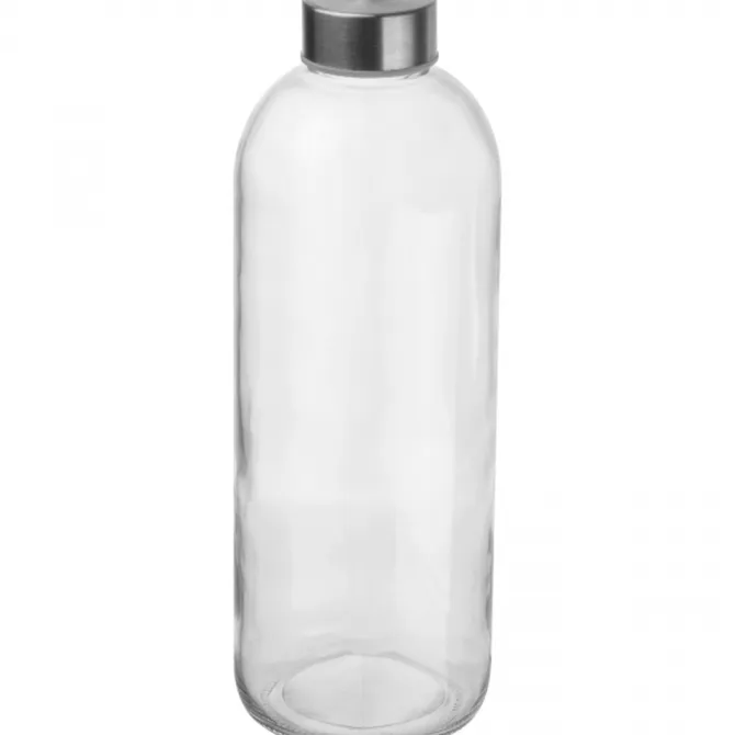 Butelka szklana z pokrowcem 1000 ml JESSICA / Zielony 6242709