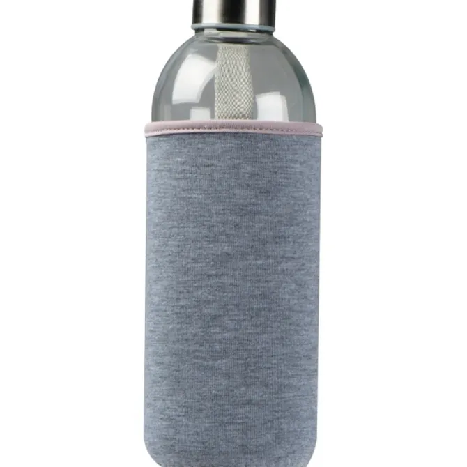 Butelka szklana z pokrowcem 1000 ml JESSICA / Zielony 6242709