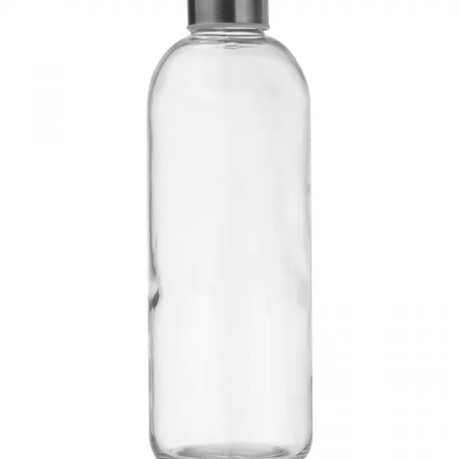 Butelka szklana z pokrowcem 1000 ml JESSICA / Pomarańczowy 6242710