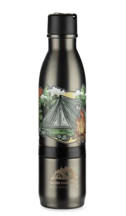 Butelka termiczna DRINNO 500 + 200 ml / Grafitowy 16054-15