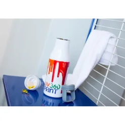 Butelka termiczna 500 ml Air Gifts, pojemnik w zakrętce | Jessica / Biały V0850-02