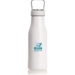 Butelka termiczna 500 ml Air Gifts, pojemnik w zakrętce | Jessica / Biały V0850-02