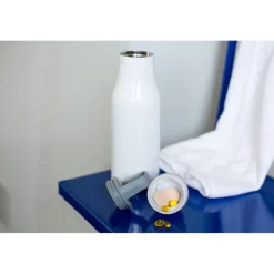Butelka termiczna 500 ml Air Gifts, pojemnik w zakrętce | Jessica / Biały V0850-02