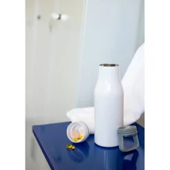 Butelka termiczna 500 ml Air Gifts, pojemnik w zakrętce | Jessica / Biały V0850-02