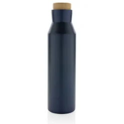 Butelka termiczna 500 ml Gaia, stal nierdzewna z recyklingu / Niebieski P435.525