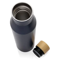 Butelka termiczna 500 ml Gaia, stal nierdzewna z recyklingu / Niebieski P435.525