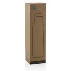 Butelka termiczna 500 ml Gaia, stal nierdzewna z recyklingu / Biały P435.523
