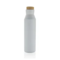 Butelka termiczna 500 ml Gaia, stal nierdzewna z recyklingu / Biały P435.523