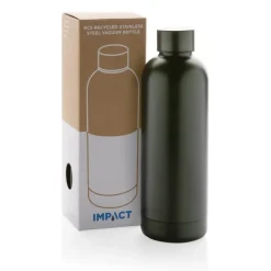 Butelka termiczna 500 ml, stal nierdzewna z recyklingu / Zielony P435.707