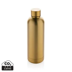 Butelka termiczna 500 ml, stal nierdzewna z recyklingu / Złoty P435.706