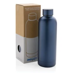Butelka termiczna 500 ml, stal nierdzewna z recyklingu / Niebieski P435.705