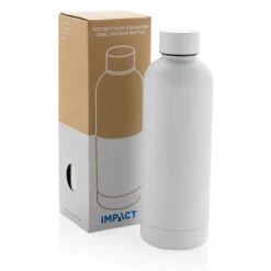 Butelka termiczna 500 ml, stal nierdzewna z recyklingu / Biały P435.703