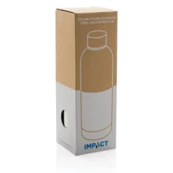 Butelka termiczna 500 ml, stal nierdzewna z recyklingu / Biały P435.703
