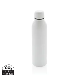 Butelka termiczna 500 ml, stal nierdzewna z recyklingu / Biały P433.043