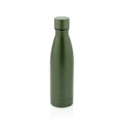 Butelka termiczna 500 ml, stal nierdzewna z recyklingu / Zielony P433.277
