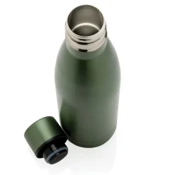 Butelka termiczna 500 ml, stal nierdzewna z recyklingu / Zielony P433.277