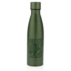 Butelka termiczna 500 ml, stal nierdzewna z recyklingu / Zielony P433.277
