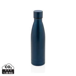 Butelka termiczna 500 ml, stal nierdzewna z recyklingu / Niebieski P433.275