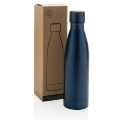 Butelka termiczna 500 ml, stal nierdzewna z recyklingu / Niebieski P433.275