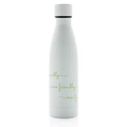 Butelka termiczna 500 ml, stal nierdzewna z recyklingu / Biały P433.273